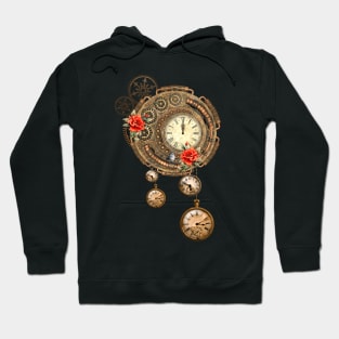 Wonderful steampunk clock Hoodie